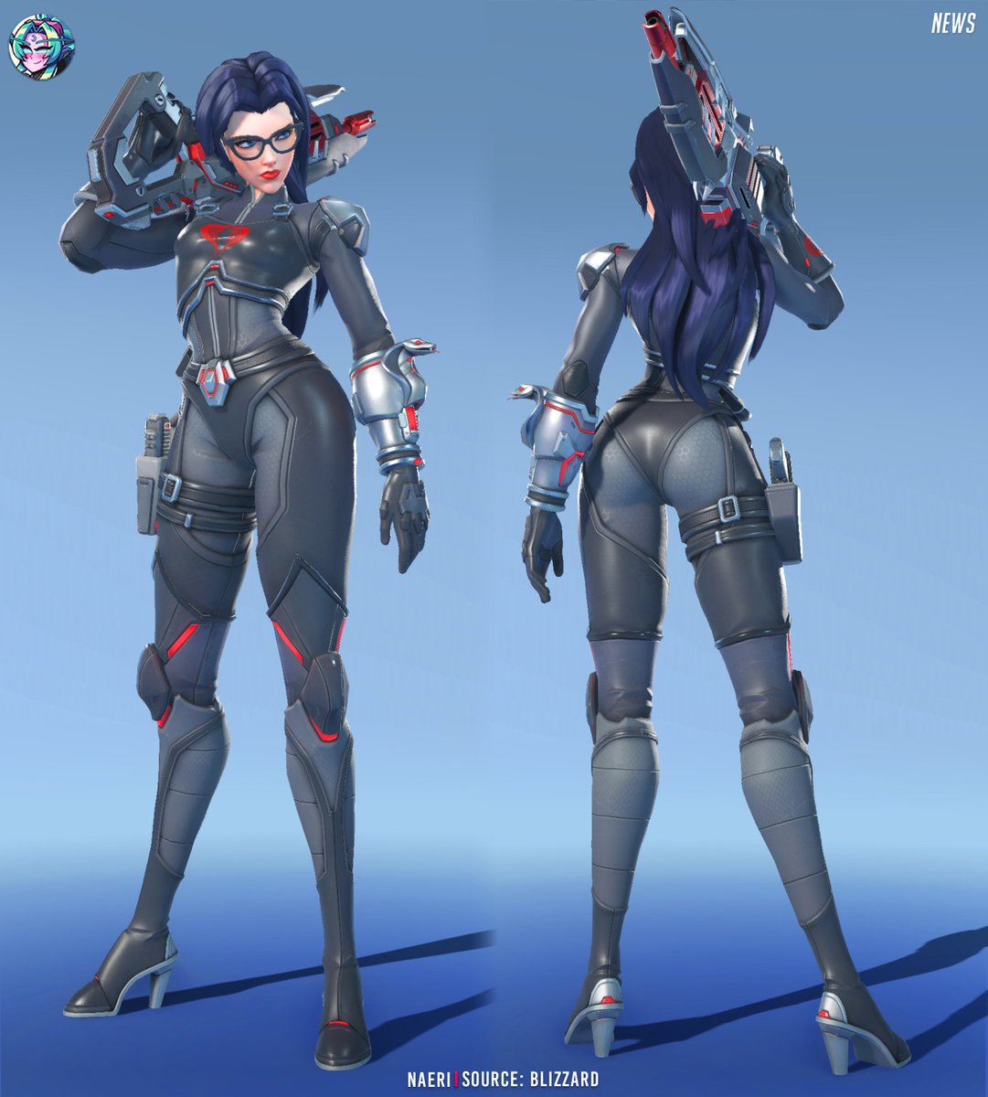 Overwatch 2 x G.I. Joe Collaboration Widowmaker Baroness Skin🕷️ 

Available now in the #Overwatch2 Shop 🖤