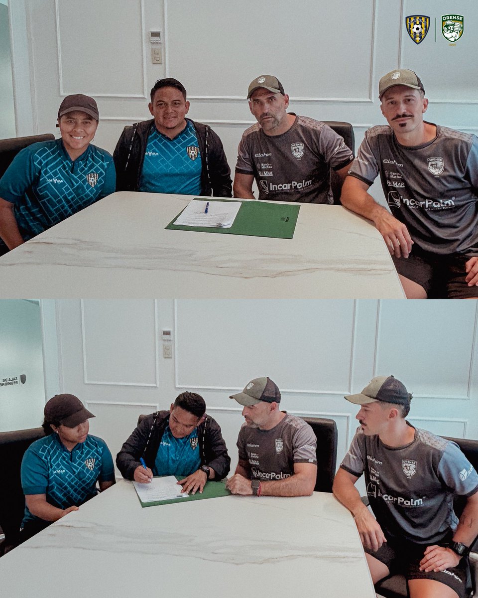 Orense_SC's tweet photo. Esta alianza estratégica busca potenciar el talento emergente y brindarles las mejores oportunidades.
¡Juntos por el desarrollo deportivo del país! 👏👏
#OrenseSC #FútbolFormativo #AlianzaEstratégica #TalentoJuvenil #Ecuador #Fútbol #ElOro #Ecuad https://t.co/S6ibS5XPmK