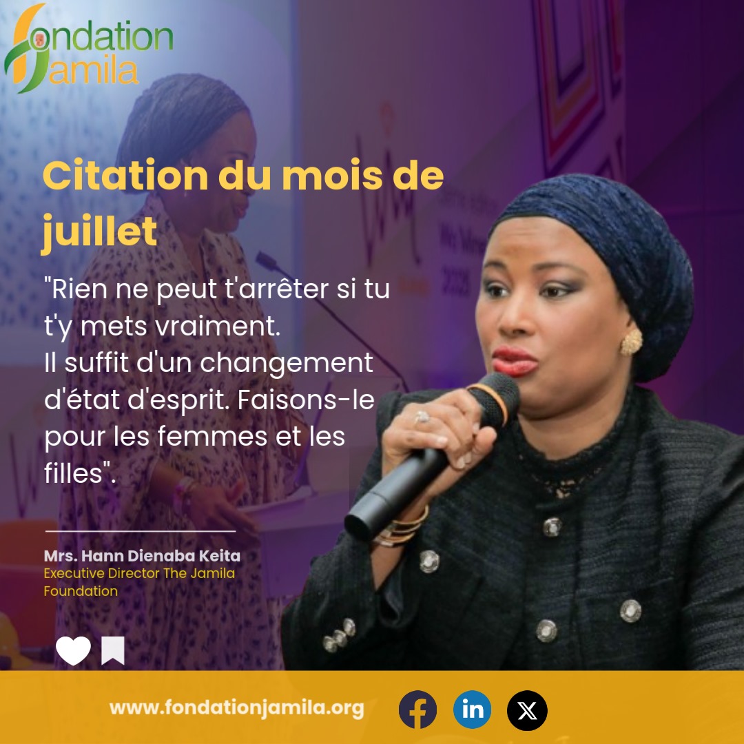 What if we told you that your  July is just getting started? Stay tuned—there’s so much more coming your way! from us. 

visit: fondationjamila.org to learn more. <a href="/HannKeita/">Dienaba Keita Hann</a>