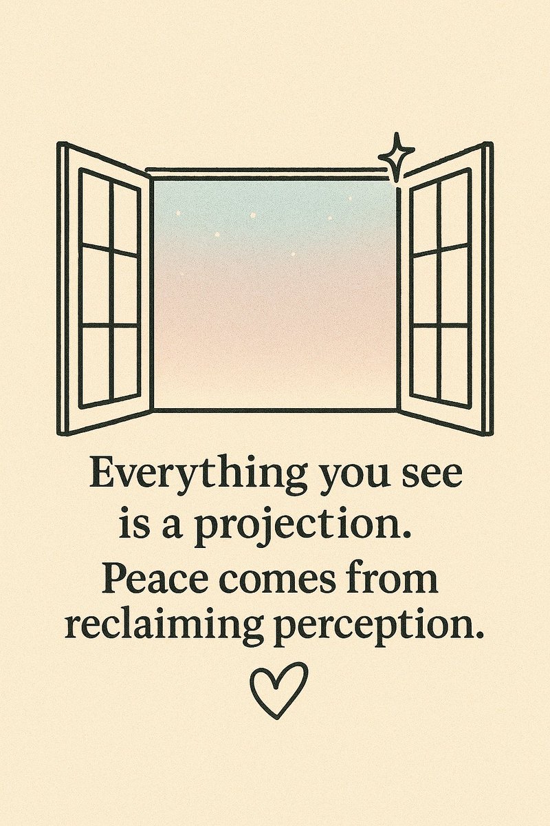 nwdigitalfc's tweet photo. Everything you see is a projection.
Peace comes from reclaiming perception.
Today, pick anything.
Say: “This doesn’t mean what I think it means.”
Feel the space it creates.
🧠 Let your vision be cleansed, not corrected.
#InnerWork #PeacePractice #ShiftYourMindset https://t.co/gV9oVZtpn6