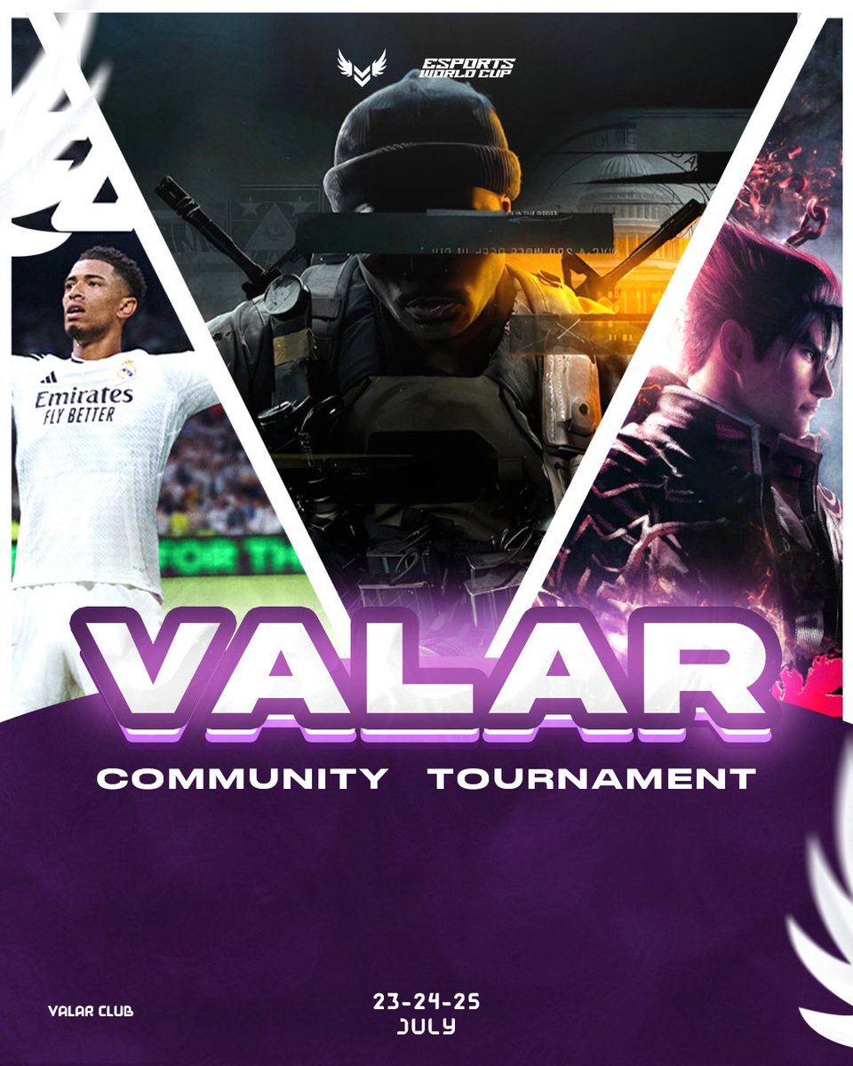 V M C (@valarclub) on Twitter photo ููู ุงูุจูุงุช ุงููู ุฏุงูู
ุง ูููููู: "ูุฏู ุฃุดุงุฑู ุจุจุทููุฉ"..ุฌุงูุฒููุ
ุจุทููุงุช ฺคุงูุงุฑ ุงูู
ุฌุชู
ุนูุฉ ุฑุงุฌุนุฉ ูุจููุฉ ุถู
ู ูุนุงููุงุช ูุฃุณ ุงูุนุงูู
ููุฑูุงุถุงุช ุงูุฅููุชุฑูููุฉ! ๐ฎ๐
3 ุฃูุนุงุจ ูุนูู 3 ูุฑุต ุชุซุจูุชูู ูููุง ููุณู:
Call of Duty | EA FC | Tekken ๐ฅ
ุฎูููุง ูุดูู ู
ูู ุจุทูุฉ ฺคุงูุงุฑ ุงูุฌุงูุฉ! ๐ธ๐ป๐
ุงูุชุณุฌูู ุนุจุฑ ุงูุฏุณููุฑุฏ: ููู ุงูุจูุงุช ุงููู ุฏุงูู
ุง ูููููู: "ูุฏู ุฃุดุงุฑู ุจุจุทููุฉ"..ุฌุงูุฒููุ
ุจุทููุงุช ฺคุงูุงุฑ ุงูู
ุฌุชู
ุนูุฉ ุฑุงุฌุนุฉ ูุจููุฉ ุถู
ู ูุนุงููุงุช ูุฃุณ ุงูุนุงูู
ููุฑูุงุถุงุช ุงูุฅููุชุฑูููุฉ! ๐ฎ๐
3 ุฃูุนุงุจ ูุนูู 3 ูุฑุต ุชุซุจูุชูู ูููุง ููุณู:
Call of Duty | EA FC | Tekken ๐ฅ
ุฎูููุง ูุดูู ู
ูู ุจุทูุฉ ฺคุงูุงุฑ ุงูุฌุงูุฉ! ๐ธ๐ป๐
ุงูุชุณุฌูู ุนุจุฑ ุงูุฏุณููุฑุฏ: