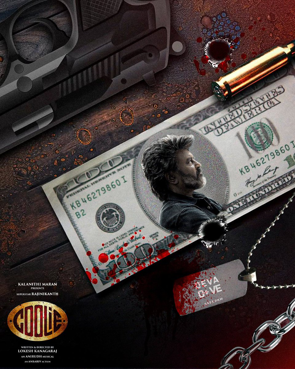 SreeRam π§’ (@sreeramr7868) on Twitter photo Here is the Poster of #Coolie π§¨ππ₯
<a href="/RajiniFollowers/">Rajiniβ°Followers</a> #Rajinikanthπ΅ <a href="/Dir_Lokesh/">Lokesh Kanagaraj</a> <a href="/anirudhofficial/">Anirudh Ravichander</a> <a href="/anbariv/">AnbAriv</a> <a href="/Dir_Chandhru/">Chandhru Anbazhagan</a> @CoolieFilm <a href="/gopiprasannaa/">Gopi Prasannaa</a>
#Jailer2 #Chikitu #CoolieThePowerhouse #CoolieFromAug14 #ThalaivarNirantharam Here is the Poster of #Coolie π§¨ππ₯
<a href="/RajiniFollowers/">Rajiniβ°Followers</a> #Rajinikanthπ΅ <a href="/Dir_Lokesh/">Lokesh Kanagaraj</a> <a href="/anirudhofficial/">Anirudh Ravichander</a> <a href="/anbariv/">AnbAriv</a> <a href="/Dir_Chandhru/">Chandhru Anbazhagan</a> @CoolieFilm <a href="/gopiprasannaa/">Gopi Prasannaa</a>
#Jailer2 #Chikitu #CoolieThePowerhouse #CoolieFromAug14 #ThalaivarNirantharam