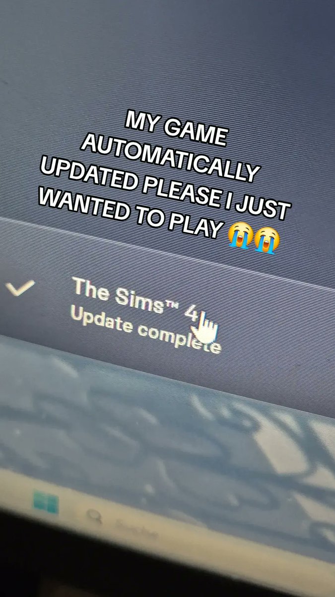 simsolette's tweet image. My game just auto-updated....

Wish me luck yall 🙏🏻🙏🏻