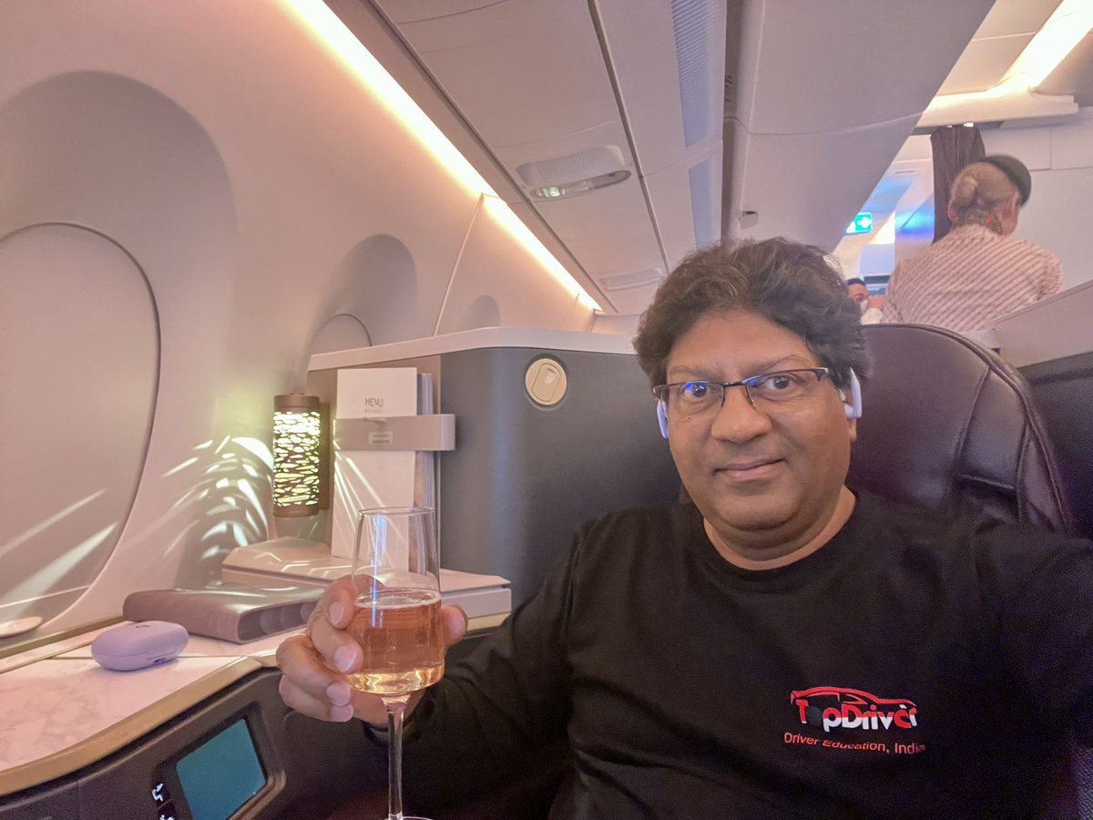 Heading back to Hyd 🙂
Back to #roadsafety work 👍
Cheers. 💐