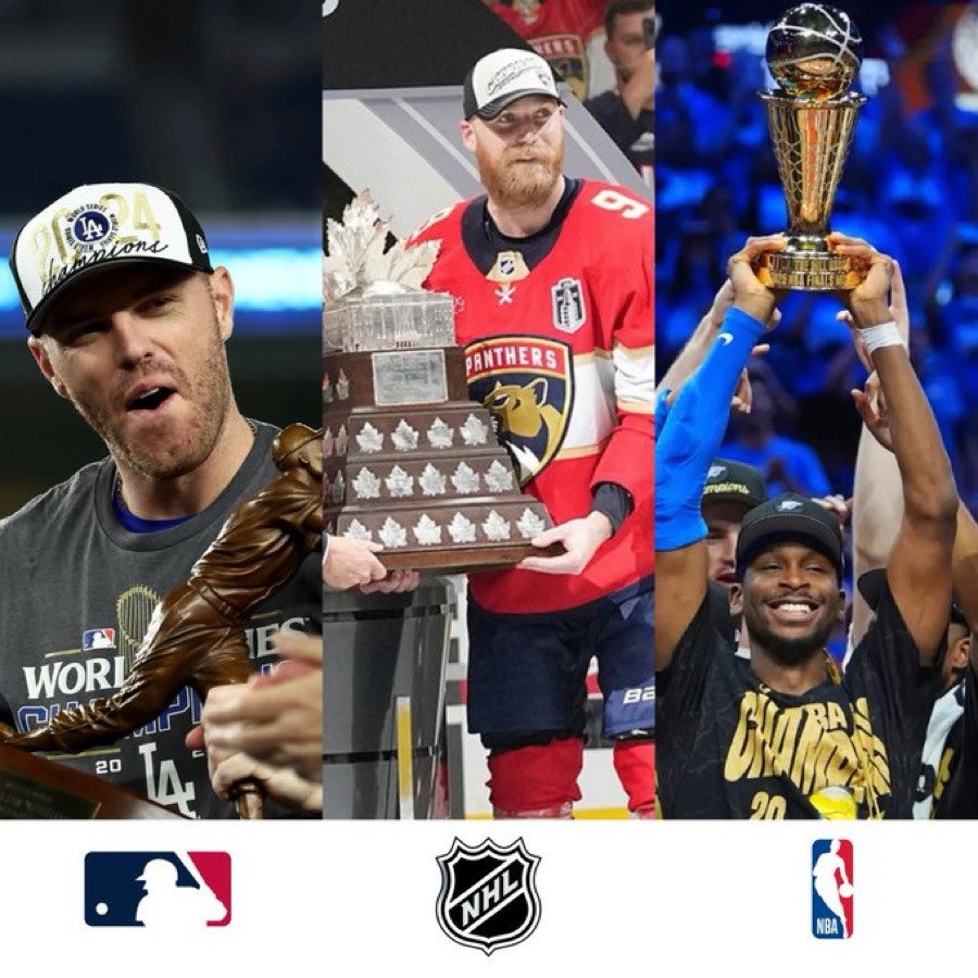 I feel the need to re-post this today because it feel so GOOD

For The First Time In History, the Reigning NBA, NHL, and MLB, Finals/Playoffs MVPs are all Canadian 🇨🇦

Nice reading this with all the stuff said about us Canadians, recently. 

LOVE my country of #CanadaDay2025