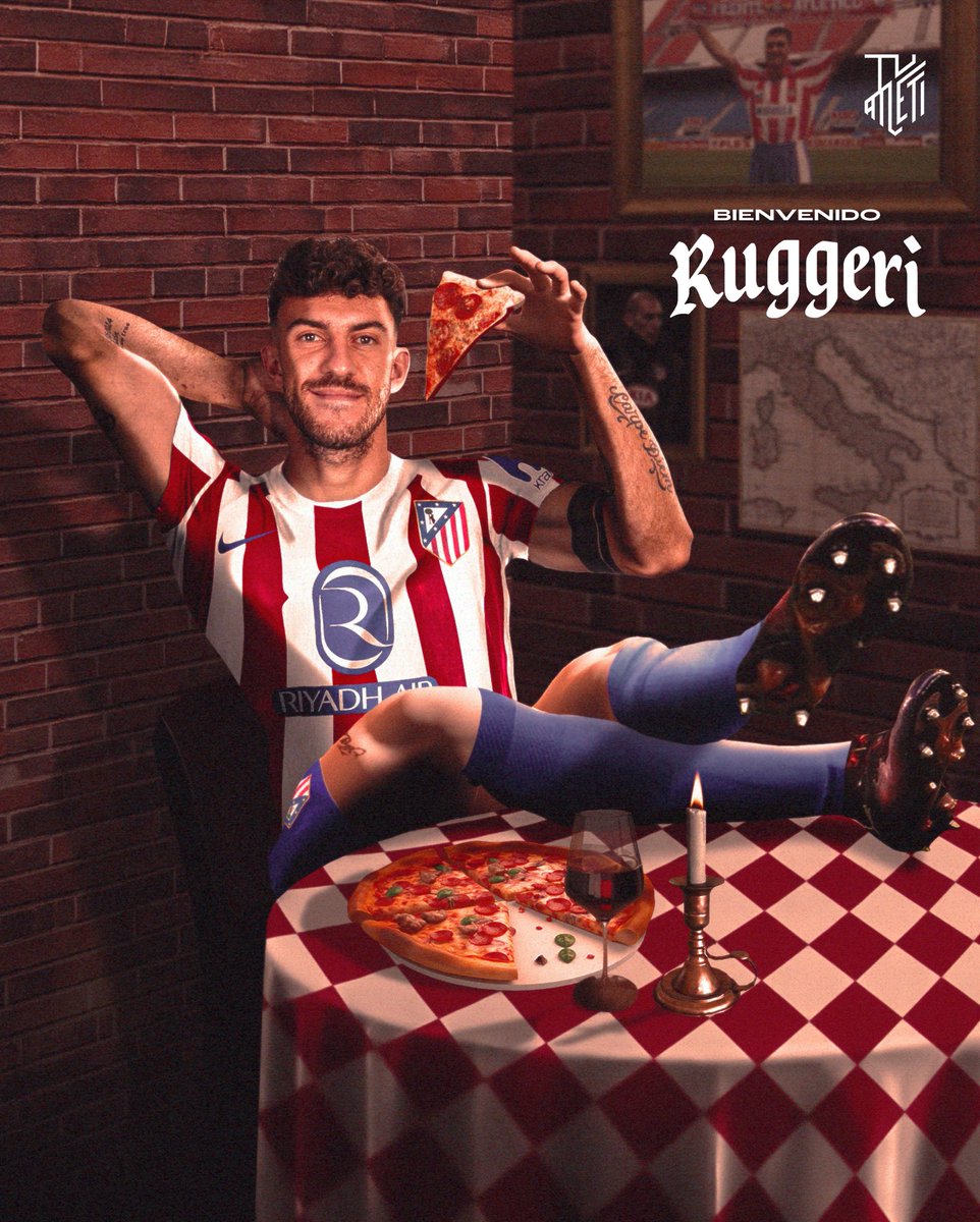 Tu_Atleti's tweet image. 𝗢𝗙𝗜𝗖𝗜𝗔𝗟 ✅

Matteo Ruggeri ➡️ Atlético de Madrid

¡Bienvenido, Matteo! ❤️🤍