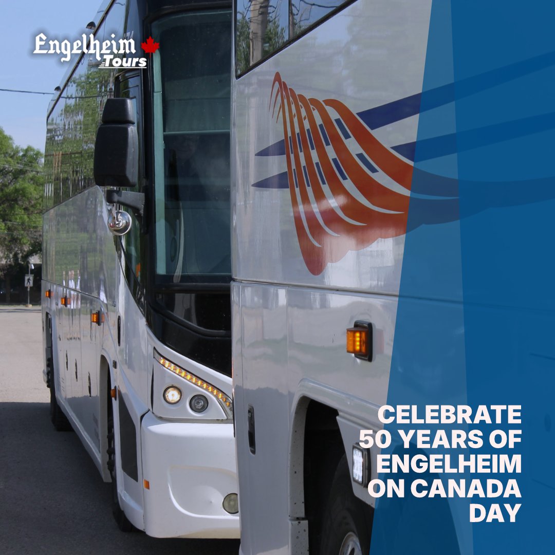 🇨🇦 Today, we Celebrate our Company and Country! Happy 50 years 🥳

Visit engelheimtours.ca or call (306)566-9300 to book a tour with Engelheim