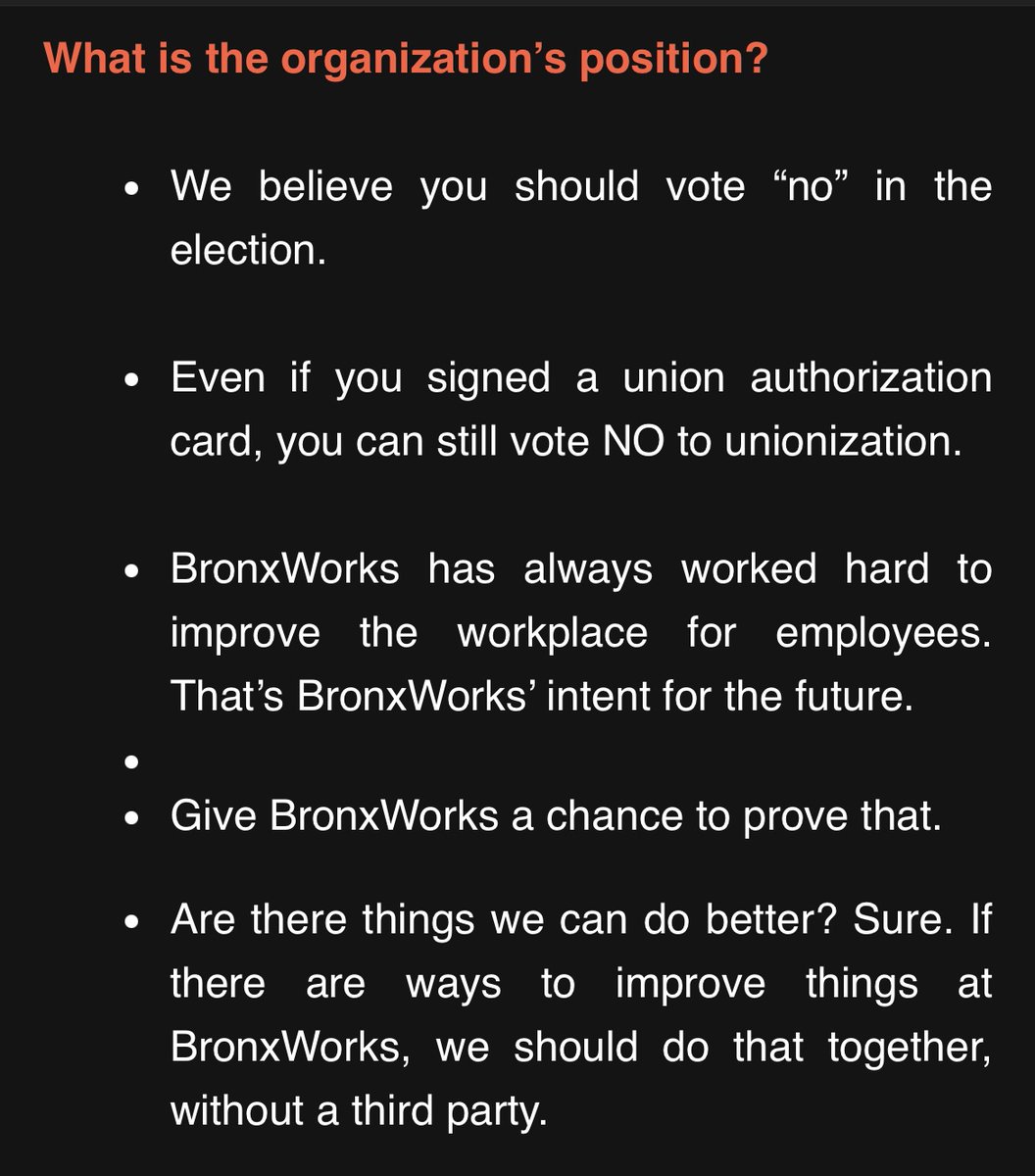 BronxWorks Union tweet media