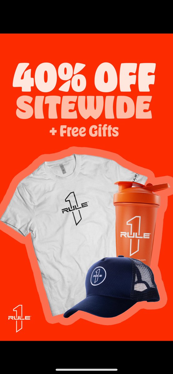 Kyle Farnsworth (@24_7farnsworth) on Twitter photo Great news starting today at <a href="/RuleOneProteins/">Rule One Proteins</a> it is 40% off site wide. Still use code FARNS44. Spend $59.99 and get a free shaker cup and sample kit. Spend $89.99 get a free hat, shaker and sample kit. Spend $89.99 and get a free shirt, hat, shaker and sample kit. Let’s go! Great news starting today at <a href="/RuleOneProteins/">Rule One Proteins</a> it is 40% off site wide. Still use code FARNS44. Spend $59.99 and get a free shaker cup and sample kit. Spend $89.99 get a free hat, shaker and sample kit. Spend $89.99 and get a free shirt, hat, shaker and sample kit. Let’s go!