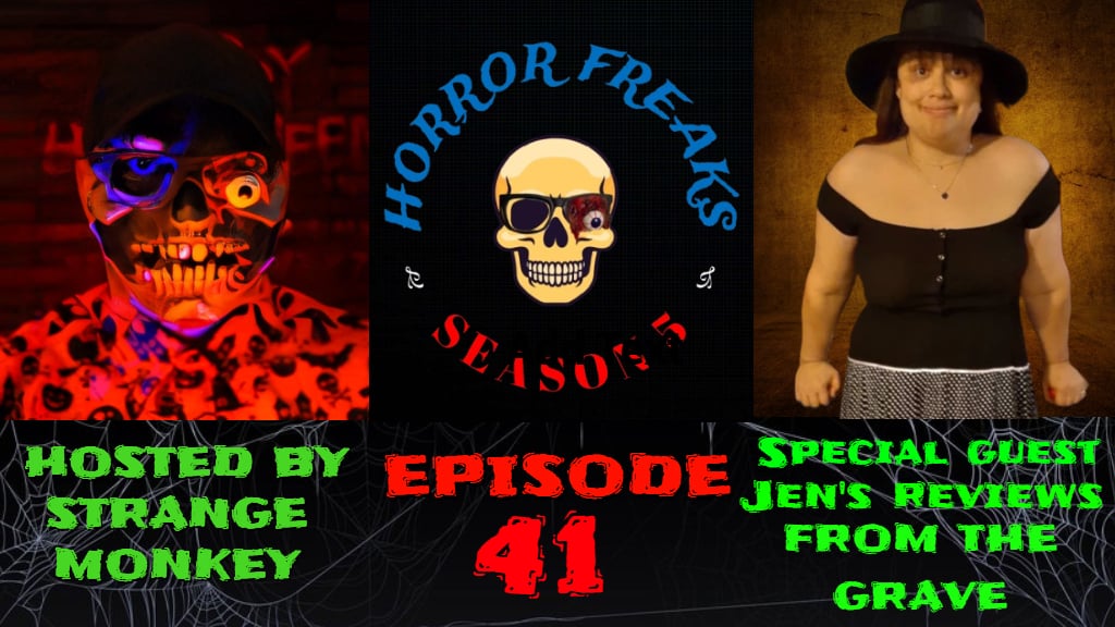 strangemonkey90's tweet image. Horror Freaks is back with a new episode featuring @jen_grave ! Season 5 continues! youtu.be/DSTP01UjWiI
#horrorfreaks #horrorfreaksseries #strangemonkey #jensreviews #strangemonkeyreviews #horrormovies #horrorhost #horrorhost