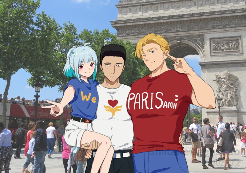 ブレイブファミリーinパリ