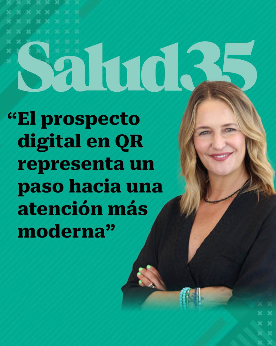 “El prospecto digital en QR no es solo tecnología: es accesibilidad, sostenibilidad y humanidad”: bit.ly/4kdobHj

Gracias a @Salud35 por esta entrevista donde hablamos de cómo la innovación puede mejorar la vida de las personas desde lo cotidiano.
 #InnovaciónConPropósit