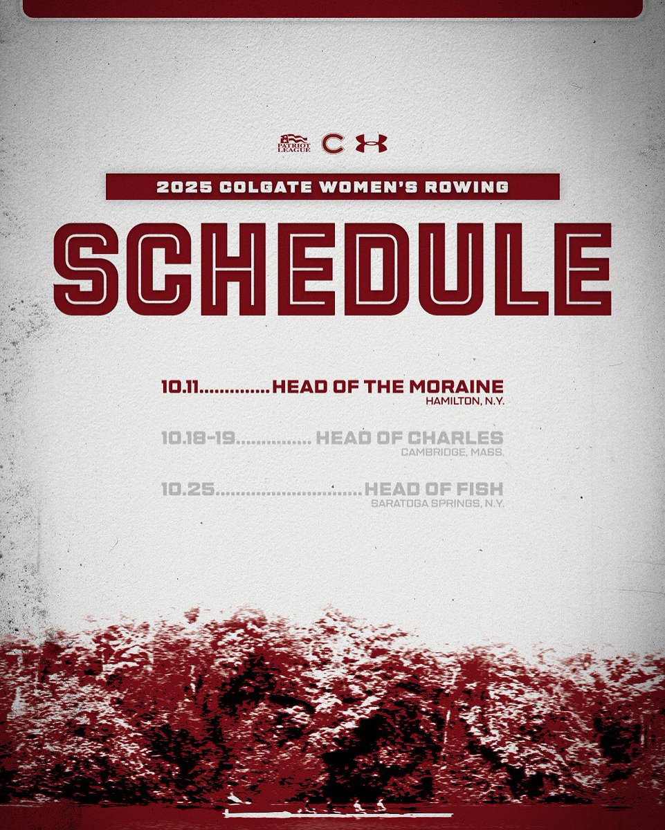 The schedule is set!

#GoGate