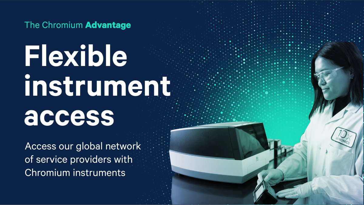 Have a #singlecell project but worried about funding? Our team is ready to help, with new options to save on instrument-supported workflows. Contact us today to hear more about how you can access the Chromium advantage on any budget: bit.ly/40jOTH6