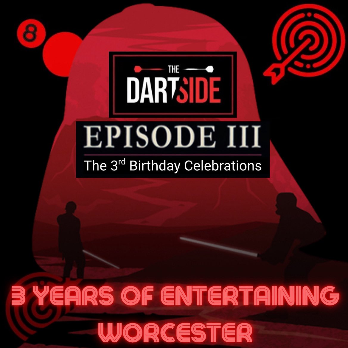 3 years of entertaining #Worcester - your welcome! 🍻