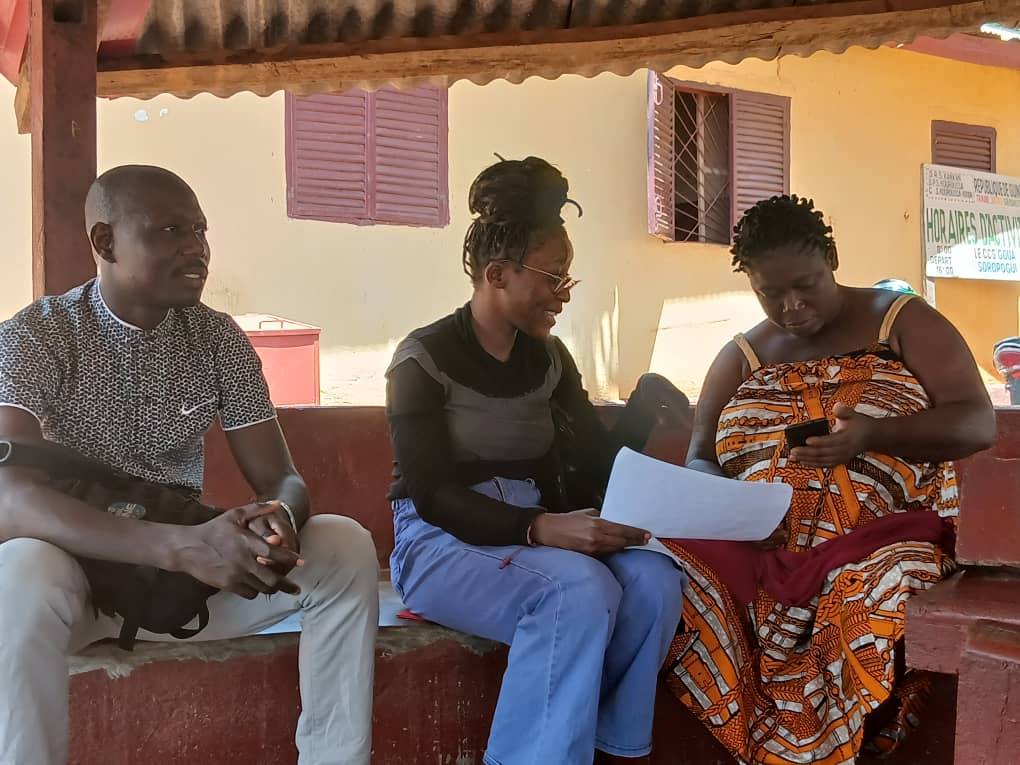 Sevguinee's tweet image. Suivi du projet d’accompagnement psycho-social des femmes enceintes dans la région de Kankan : des avancées notables à Kouroussa