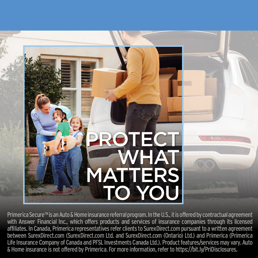 Darren21K's tweet photo. Feel confident with auto &amp; home insurance that fits your needs. The Primerica Secure™ referral program takes the hassle out of comparing rates and you could receive a quote in under 10 minutes. Reach out to me to get started! https://t.co/5M44eOL9YW https://t.co/8YtaRaMPfS