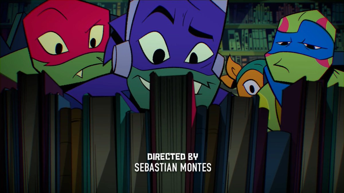 Rise_Frames's tweet photo. Day 365 posting a random ROTTMNT frame✨
🐢ROTTMNT season 1,episode 20a,minute 02:24🐢
We officially reached a year of random frames! Thank you all for the love on both this acc and the series.
Let´s always keep our hopes up for more Rise!
🧡❤️💙💜
#UnpauseRiseoftheTMNT https://t.co/KPPzqJz3jz