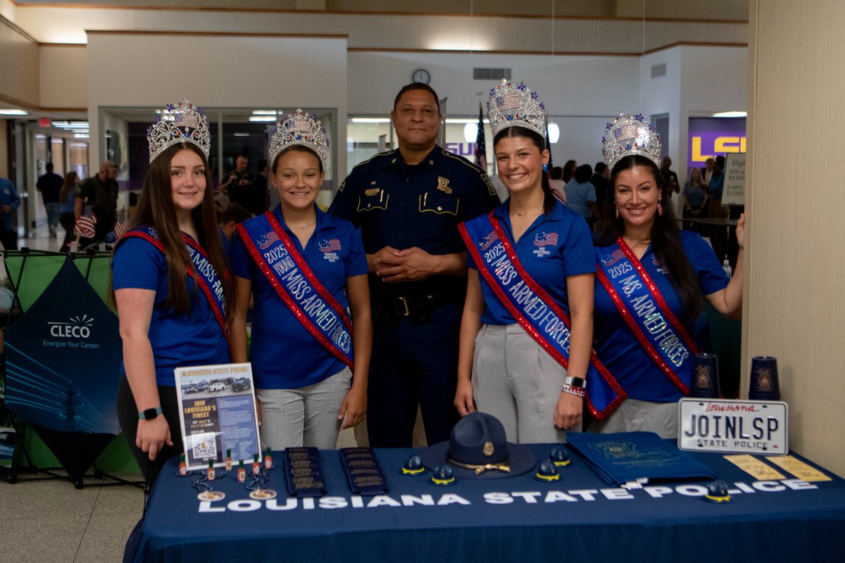 LSUEunice's tweet image. We want to thank the many businesses and organizations that helped make this year's Vet Fest happen! As a Military Friendly School, LSU Eunice is committed to helping out veterans with educational and workforce opportunities.