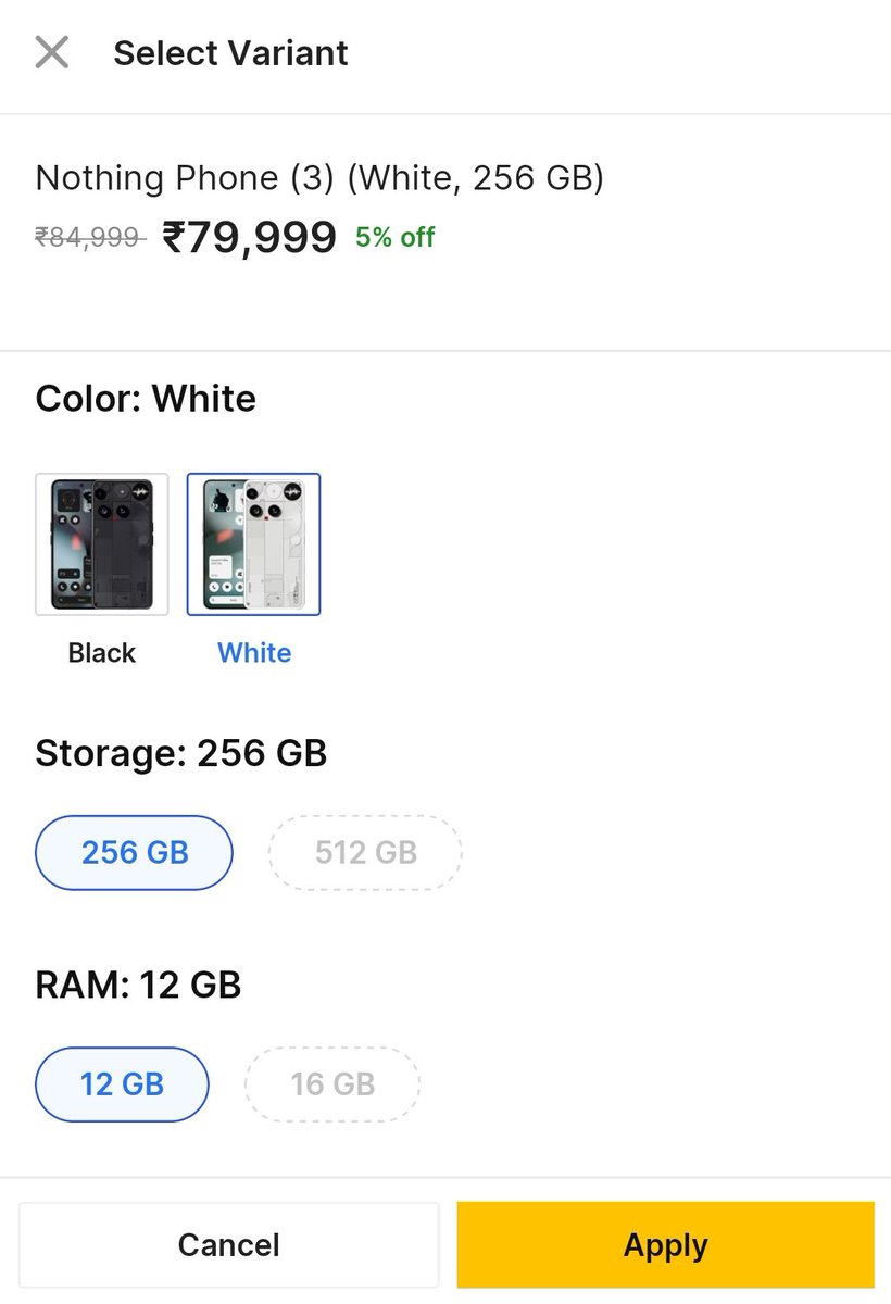 So THIS is how the Nothing Phone 3 looks and THIS (₹79,999) is how much it costs! 
This is what I think about the design - 🤢🤮
And this is what I think about the price- 😡🤬