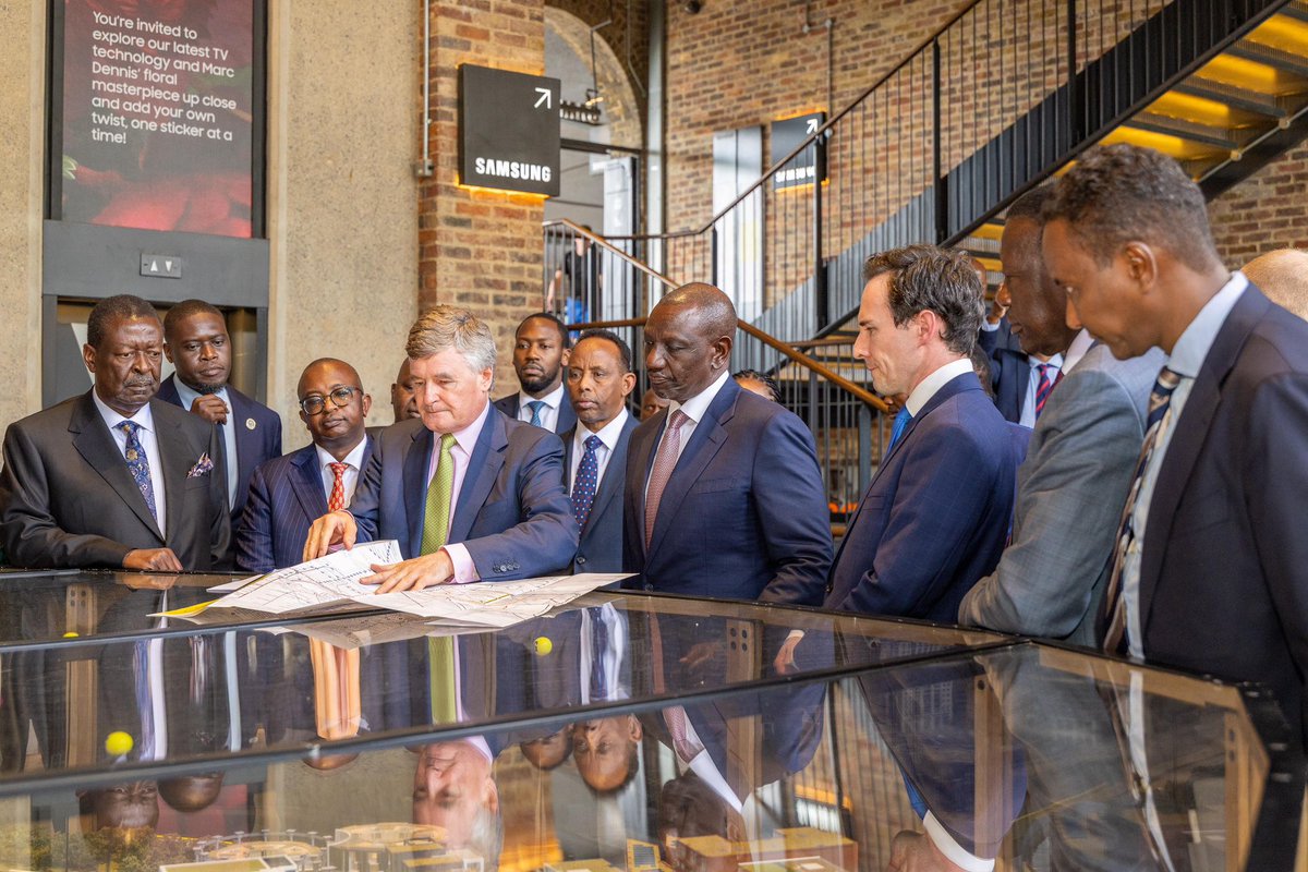 WilliamsRuto's tweet image. In the heart of London, toured the King’s Cross Railway Station, a core travel hub in the United Kingdom.    

We will draw lessons from the UK's thriving system to deliver the Nairobi Railway City, a grand project that will revolutionise our public transport.