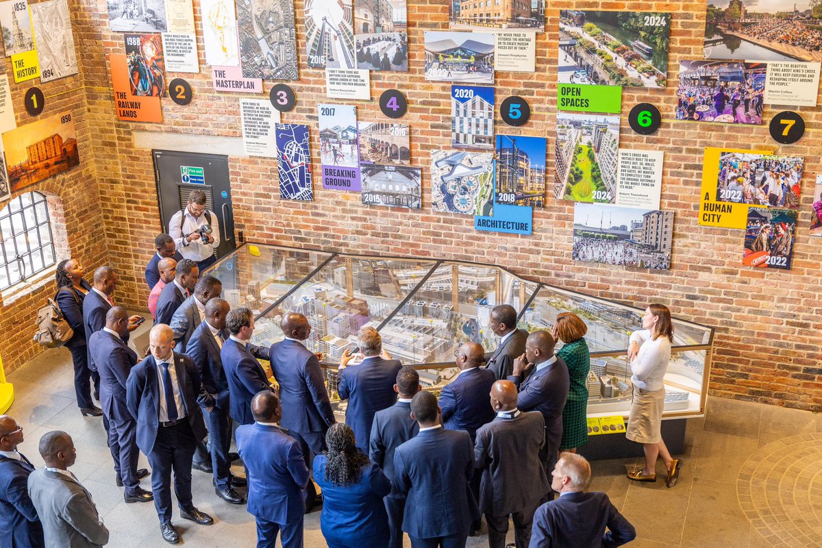 WilliamsRuto's tweet image. In the heart of London, toured the King’s Cross Railway Station, a core travel hub in the United Kingdom.    

We will draw lessons from the UK's thriving system to deliver the Nairobi Railway City, a grand project that will revolutionise our public transport.