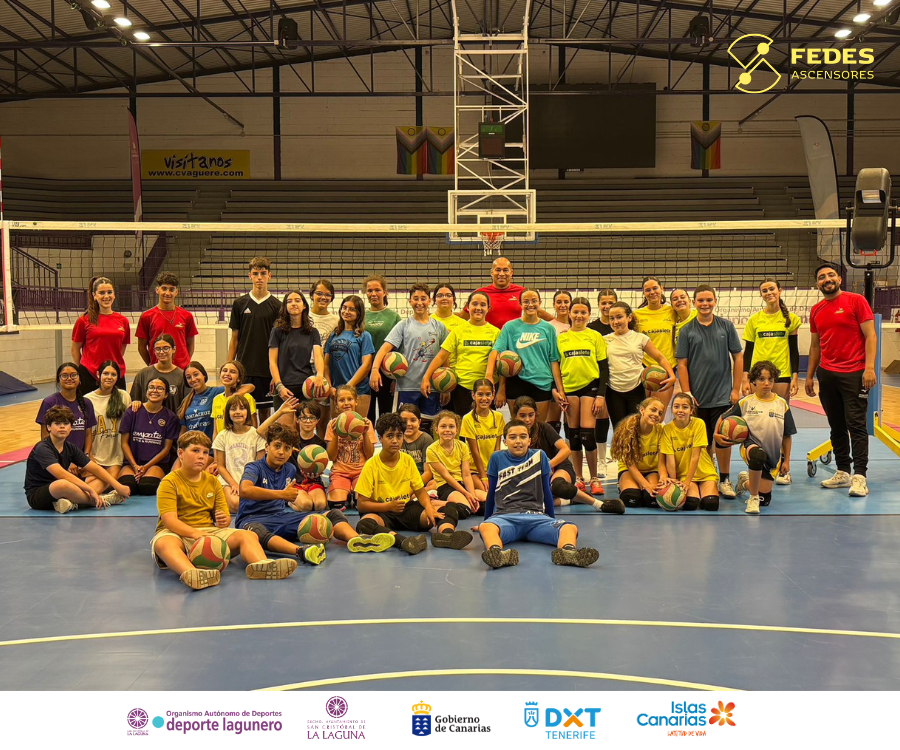 🌟 Hoy arrancó el 𝗖𝗮𝗺𝗽𝘂𝘀 𝗱𝗲 𝗩𝗲𝗿𝗮𝗻𝗼 𝗖𝗩 𝗔𝗴𝘂𝗲𝗿𝗲 con las 2⃣ modalidades: 𝒎𝒖𝒍𝒕𝒊𝒅𝒆𝒑𝒐𝒓𝒕𝒊𝒗𝒐 y 𝒅𝒆 𝒕𝒆𝒄𝒏𝒊𝒇𝒊𝒄𝒂𝒄𝒊𝒐́𝒏 

¡𝘌𝘭 𝘪𝘯𝘪𝘤𝘪𝘰 𝘥𝘦 𝘶𝘯 𝘣𝘰𝘯𝘪𝘵𝘰 𝘮𝘰𝘮𝘦𝘯𝘵𝘰! 🥳

#CVAguere #FedesAscensores #SF2 #DeporteLagunero