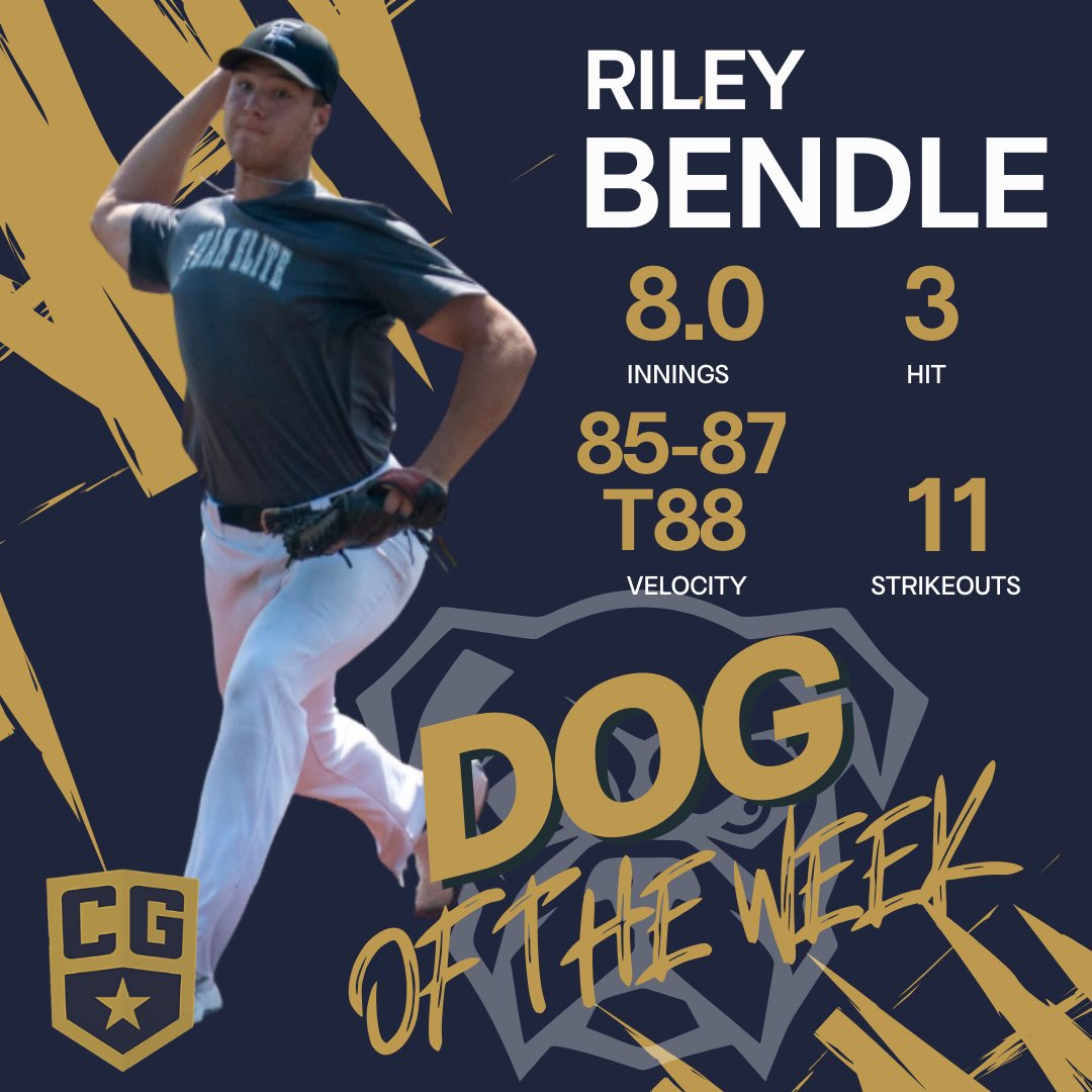 CompleteGameMI's tweet image. Dog of the Week!!! @Riley_Bendle