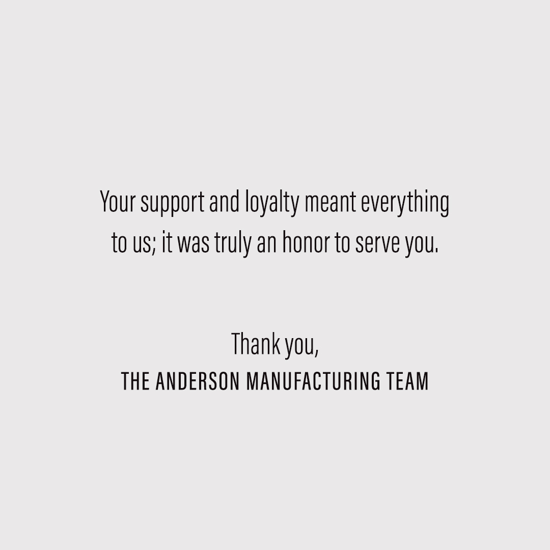 andersonrifles's tweet image. A Message to Our Valued Customers & Industry Partners