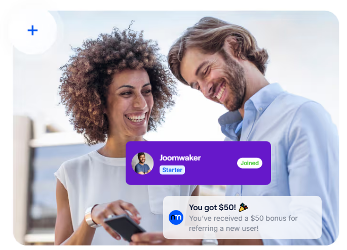 nomotrade's tweet photo. Got trader friends?  

💸 Invite them to nomo &amp; earn rewards together!  

With nomo’s Refer-a-Friend program 🎁: 
✅ Share your link  
✅ Your friends trade  
✅ You both earn up to $50 each!  Start sharing 

🔗 https://t.co/CXzCbcbIlC https://t.co/uLXqW4kzpI