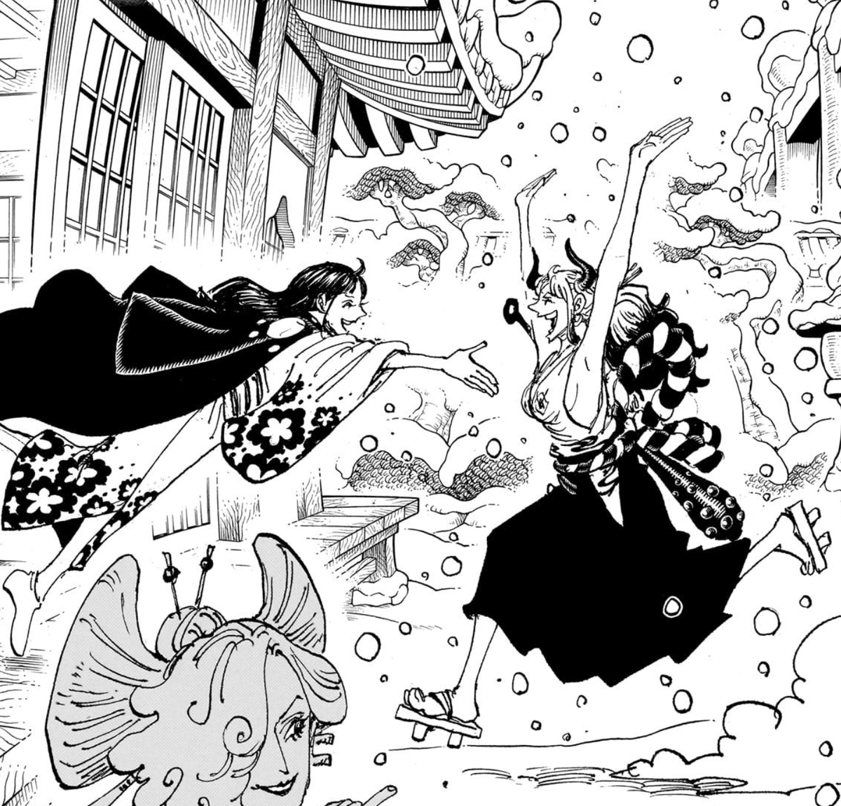 newworldartur's tweet photo. Pretty wholesome that Oda basically made Kiku and Yamato besties due to their shared experiences 😭 #OnePiece https://t.co/7LLyh6wA8u