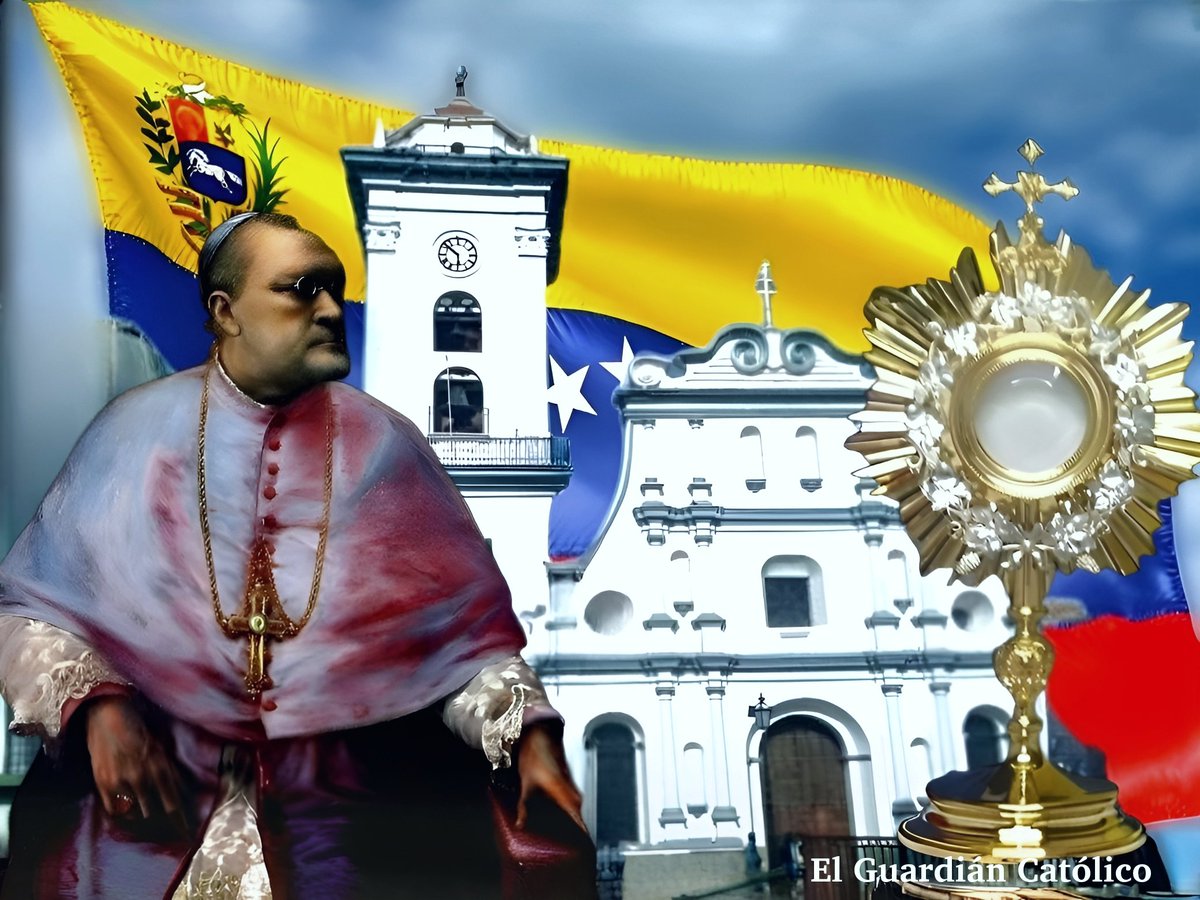 #Venezuela celebra este #02Jul 126 años de su Consagración al Santísimo #Sacramento. “Que se levante sobre Venezuela el Sol de la Divina Hostia, que se levante este Sol amado de las almas para nunca más ocultarse en el horizonte de nuestra Patria”. 

elguardiancatolico.blogspot.com/2025/07/venezu…