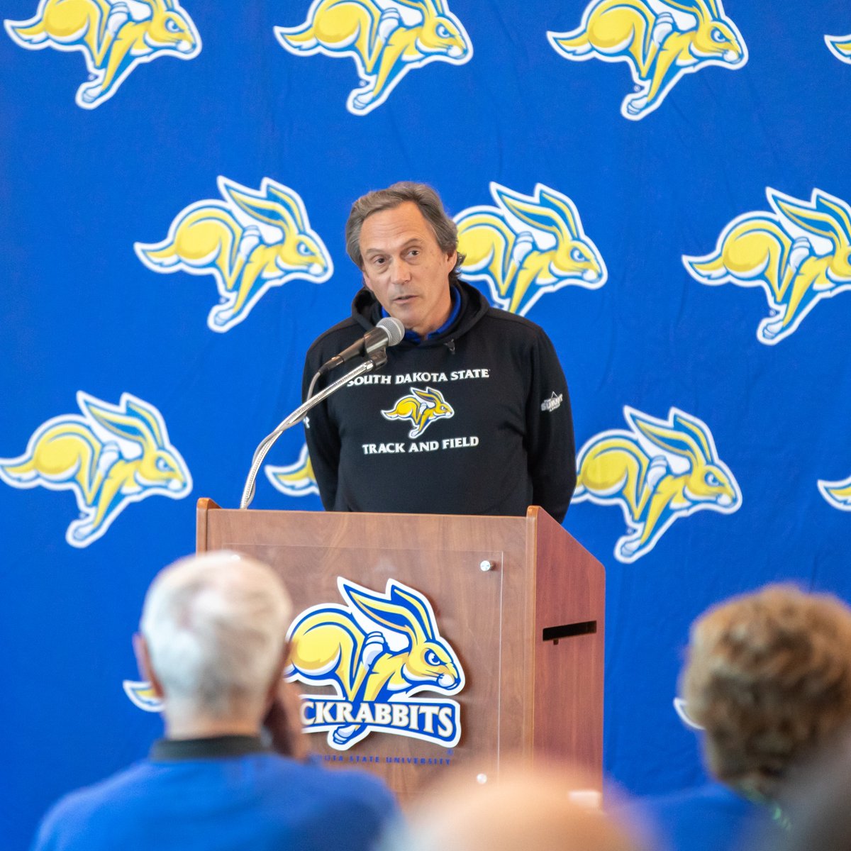 GoJacksSDSU's tweet image. ICYMI | Rod DeHaven is the Summit League Men's Outdoor Coach of the Year after leading the team to a conference title, capping a sweep of the men's cross country, men's indoor track & field, & men's outdoor track & field titles for the 2024-25 season. DeHaven was the Summit…