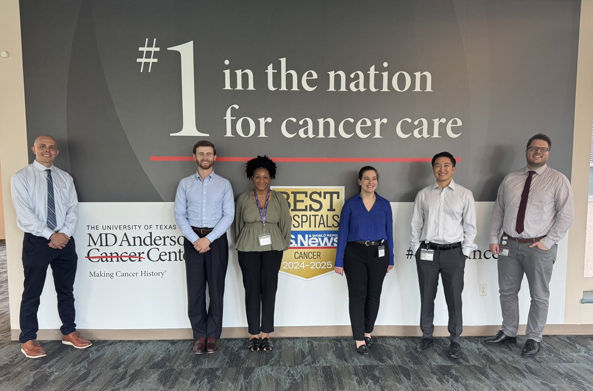 yogagirldd's tweet image. We are SO excited to welcome the @MDAndersonNews ☢️ #RadiationOncology #Residency #Classof2029 ✨ and our #RadOnc #fellows 🌟 today! 🤩 Happy New (Academic) Year, everyone! 🎉 @ChelseaPinnix @DrEmmaHolliday @ACKoongMDPhD @PrajnanDasMD