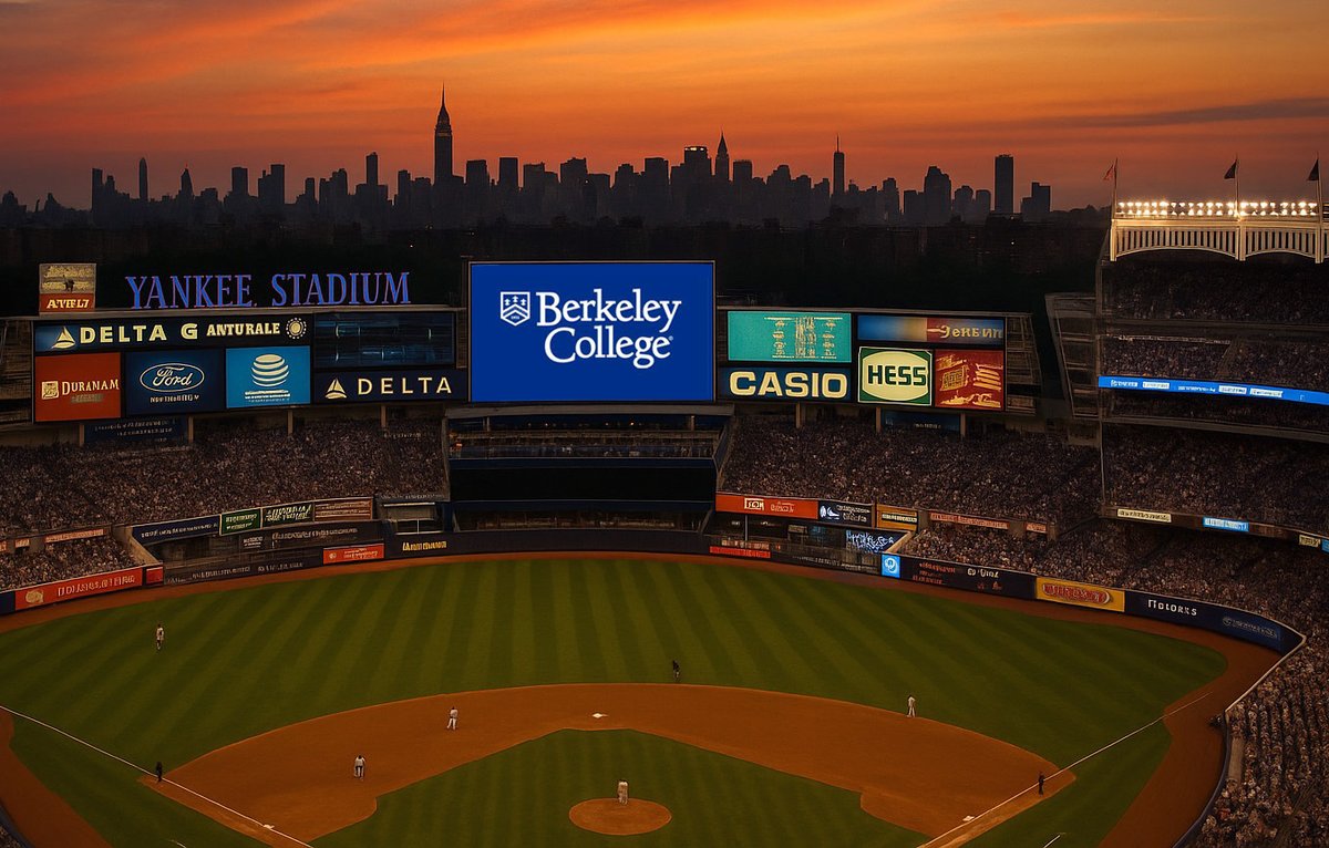 Michael Iris, Ed.D. (@mike_iris) on Twitter photo Join <a href="/BerkeleyCollege/">Berkeley College</a> at Yankee Stadium for a fun day of baseball and school spirit. Tickets include game admission and a <a href="/Yankees/">New York Yankees</a> /Berkeley College hat. Choose Aug 9 (vs. Astros, $88.80) or Sept 26 (vs. Orioles, $68.22). Space is limited - get yours today! Join <a href="/BerkeleyCollege/">Berkeley College</a> at Yankee Stadium for a fun day of baseball and school spirit. Tickets include game admission and a <a href="/Yankees/">New York Yankees</a> /Berkeley College hat. Choose Aug 9 (vs. Astros, $88.80) or Sept 26 (vs. Orioles, $68.22). Space is limited - get yours today!