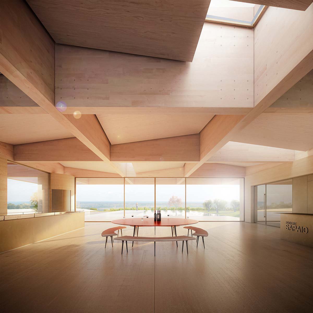 WACommunity's tweet image. The Sapaio Pavilion by Alvisi Kirimoto redefines wine culture with its earthy skin in Tuscany: worldarchitecture.org/architecture-n… #architecture #pavilion