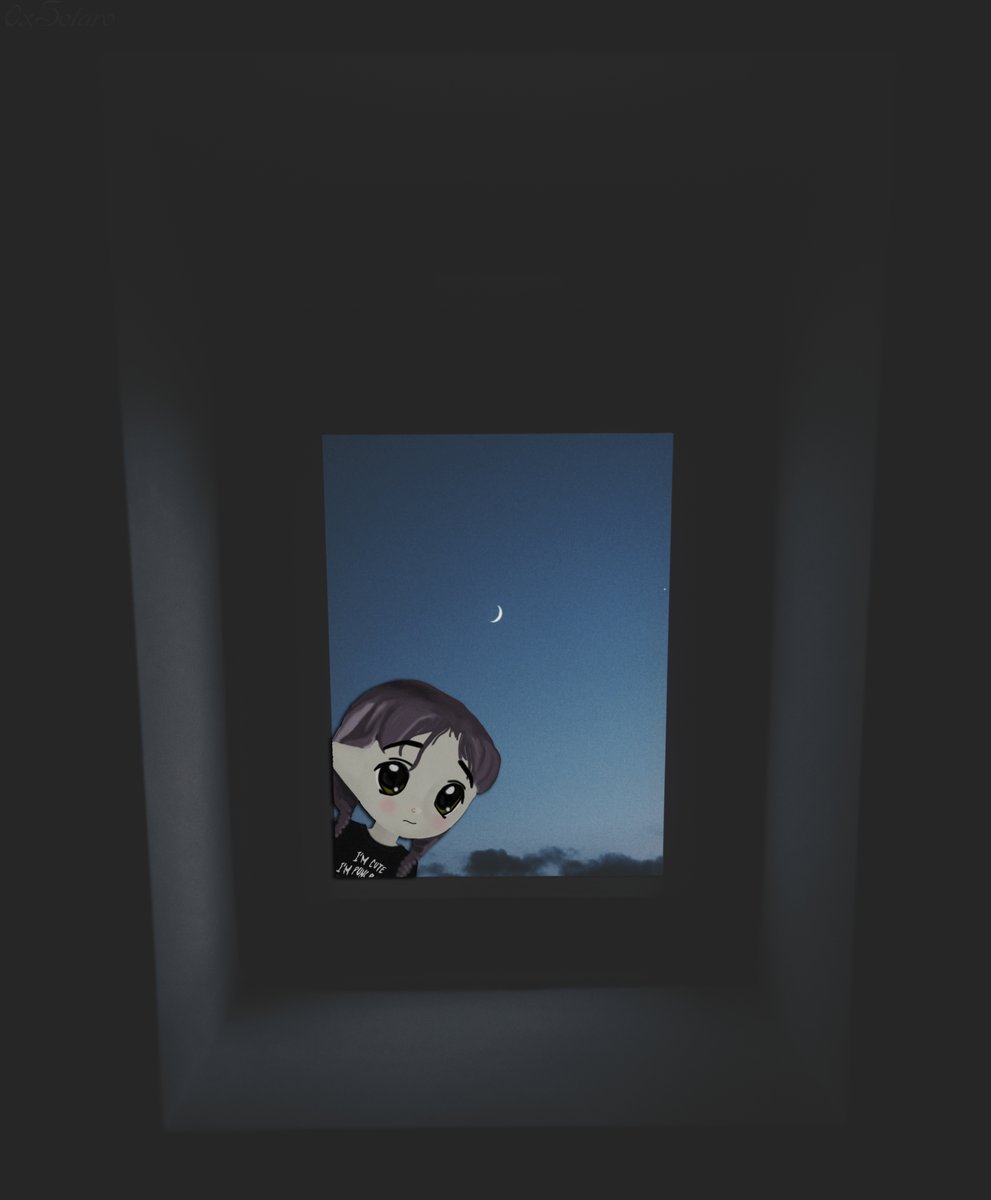 no stars tonight

just her