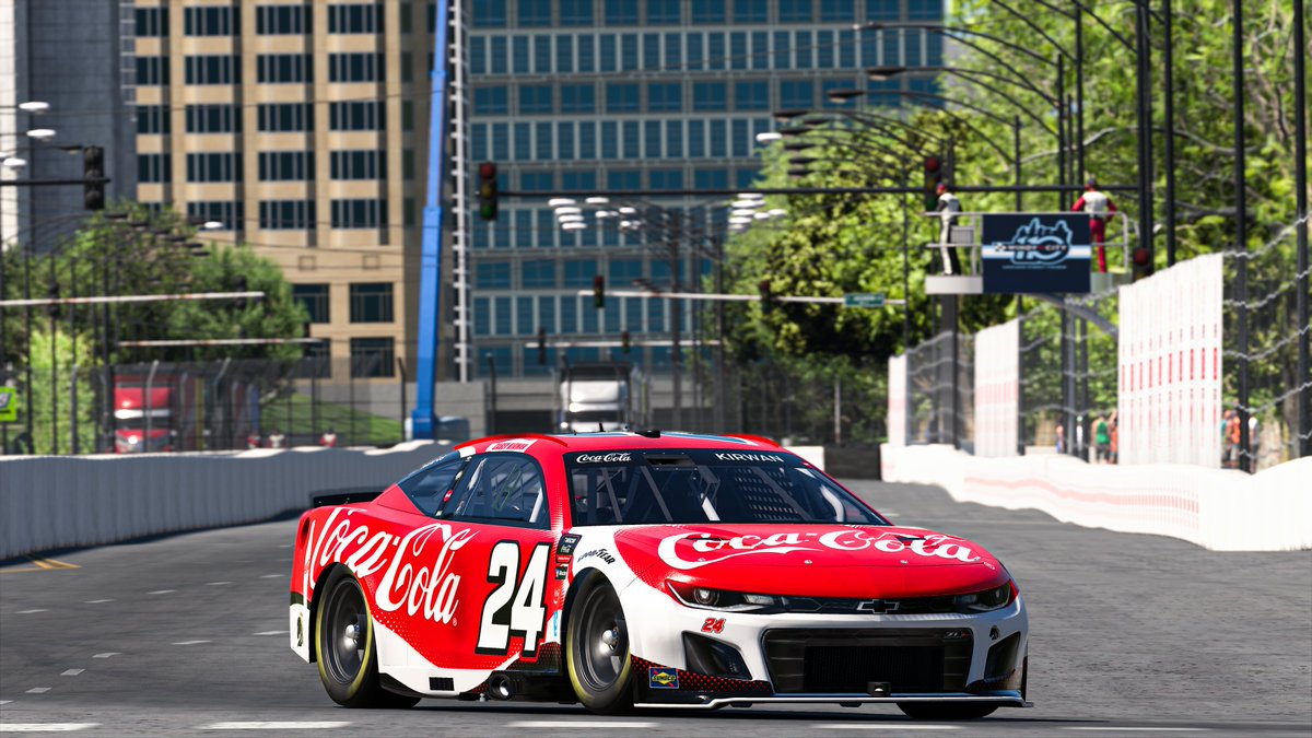 CaseyKirwan95's tweet image. Round 12 tonight for @ENASCARGG @CocaColaRacing @iRacing Series on the streets of Chicago. Always enjoy ripping around this place, hopefully have a decent quali and grab some more good points.
⏰8 PM EST
📺eNASCAR.com/live
🏎️twitch.tv/caseykirwan