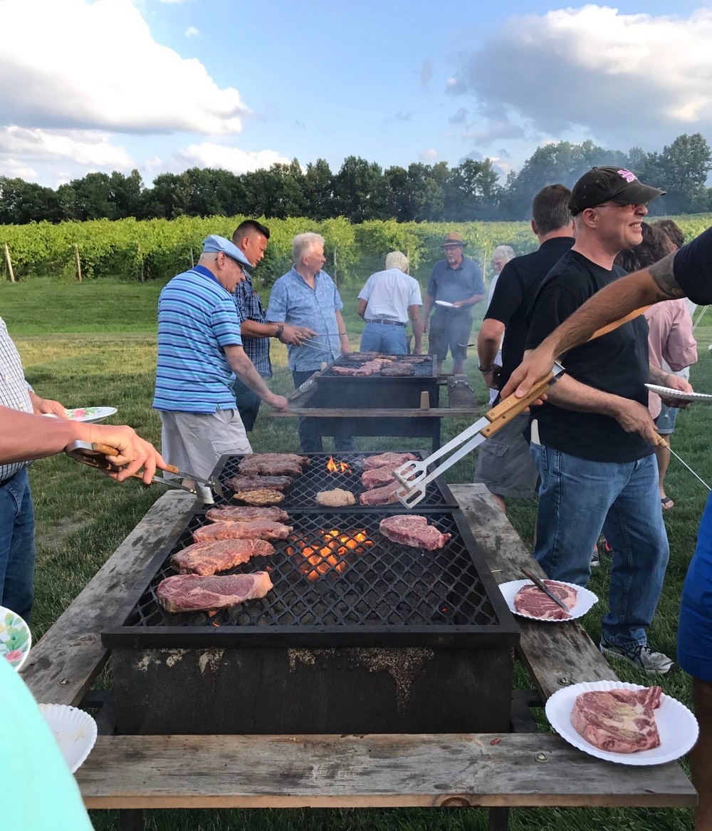 🔥 Our DIY Steak Dinners are back!
📅 July 25 &amp; 26 | 6:30–8:30 PM
🥩 Grill your own steak
🍷 Bottle of wine per couple
🍰 Homemade desserts + vineyard views
🎟️ $60 per guest | $120 per couple
🍇 Wine Club/Rosé Guild couples: $100
Tickets: bit.ly/45Mj11l #watkinsglen #flx