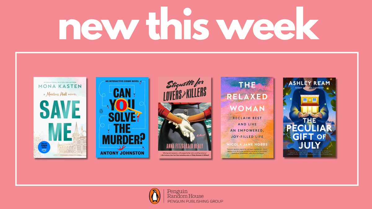 penguinusa's tweet image. It's a new month, and a new month brings new reads! Find out what's new this week: bit.ly/3aNFiOr