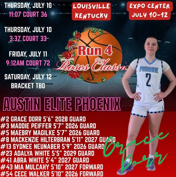 Grace Dorr (@gracedorr2) on Twitter photo Louisville bound for ๐ฅ๐๐ป ๐ฐ ๐๐ต๐ฒ ๐ฅ๐ผ๐๐ฒ๐ ๐๐น๐ฎ๐๐๐ถ๐ฐ ๐๐น and ready to make some noise! ๐ฅ <a href="/TFNsRun4Roses/">TFN's Run 4 Roses</a> <a href="/phoenixselect/">Phoenix Select</a> <a href="/VandegriftGBB/">Vandegrift Girls Basketball</a> <a href="/StevensWBBALL/">StevensWBBALL</a> <a href="/CoachMegHaughey/">Megan Haughey</a> <a href="/kaitlewis3/">Kaitlyn Lewis</a> <a href="/CoachShanBush/">Shannon Bush</a> <a href="/CoachJacobOgle/">Jacob Ogle</a> <a href="/CoachDM15/">Darrick Matthews</a> Louisville bound for ๐ฅ๐๐ป ๐ฐ ๐๐ต๐ฒ ๐ฅ๐ผ๐๐ฒ๐ ๐๐น๐ฎ๐๐๐ถ๐ฐ ๐๐น and ready to make some noise! ๐ฅ <a href="/TFNsRun4Roses/">TFN's Run 4 Roses</a> <a href="/phoenixselect/">Phoenix Select</a> <a href="/VandegriftGBB/">Vandegrift Girls Basketball</a> <a href="/StevensWBBALL/">StevensWBBALL</a> <a href="/CoachMegHaughey/">Megan Haughey</a> <a href="/kaitlewis3/">Kaitlyn Lewis</a> <a href="/CoachShanBush/">Shannon Bush</a> <a href="/CoachJacobOgle/">Jacob Ogle</a> <a href="/CoachDM15/">Darrick Matthews</a>