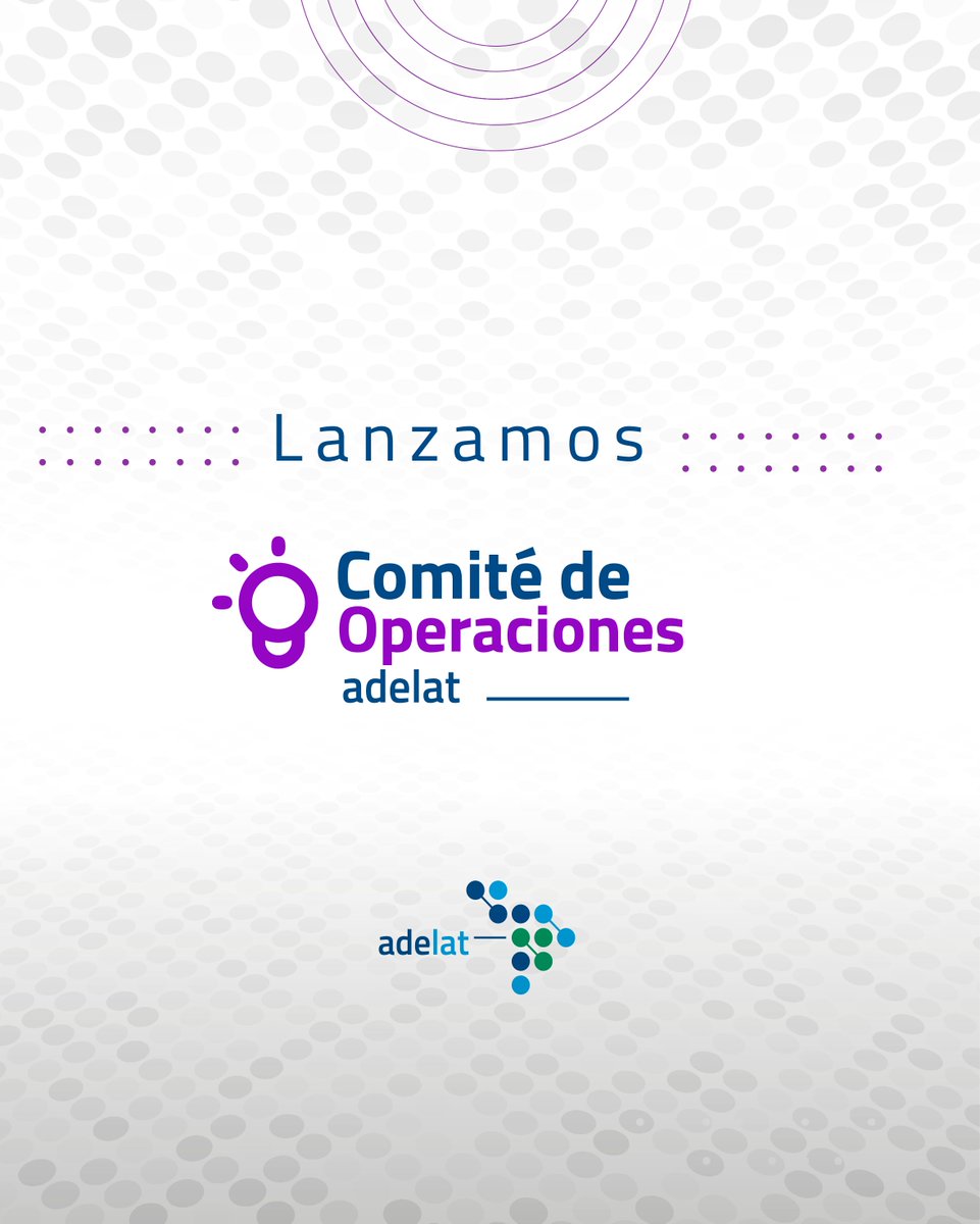 🔌🌎 Mejorar la eficiencia operativa es clave para avanzar hacia una distribución eléctrica más resiliente, segura y accesible en América Latina.

Con esa visión, se conformó el 𝗖𝗼𝗺𝗶𝘁𝗲́ 𝗱𝗲 𝗢𝗽𝗲𝗿𝗮𝗰𝗶𝗼𝗻𝗲𝘀 𝗱𝗲 𝗔𝗗𝗘𝗟𝗔𝗧. 

Sigue el hilo para conocer más 👇