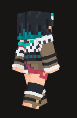 Distelfeder's tweet photo. ✨Yay OwO #Minecraft kann nun gerockt werden xD

Endlich meinen eigenen #minecraftskin  😍

Design by @PeeweeArt 
Skin by @Distelfeder 

Sorry für den Ping, ich dachte ich muss das zeigen 🪶

#GERVtuber #VTuber #DistliART https://t.co/tG8stRU8xX
