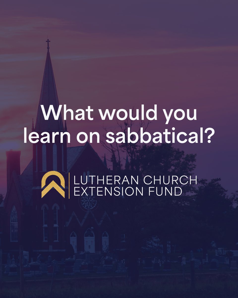 LCEF_'s tweet image. 📚 What would you learn during your sabbatical?
A new language? Church leadership skills? Or maybe you'd dive deeper into theology?
Tell us—what’s one thing you’d love to explore if you had the time?
🔗 Learn more: bit.ly/4nyv0q0