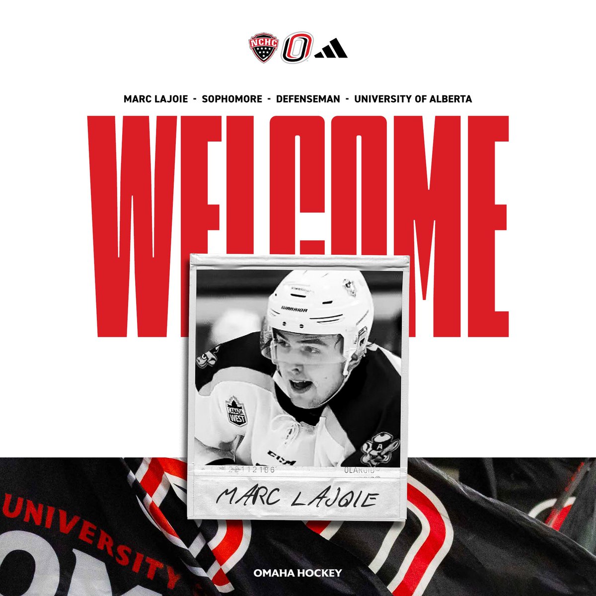 ✍️| Meet the newest Maverick blueliner🤘

Welcome to #Omaha, Marc!

▶️ Named to '24-25 U Sports All-Rookie Team 

▶️ Led all Tri-City (WHL) D-Men with 26 goals between 2018-23