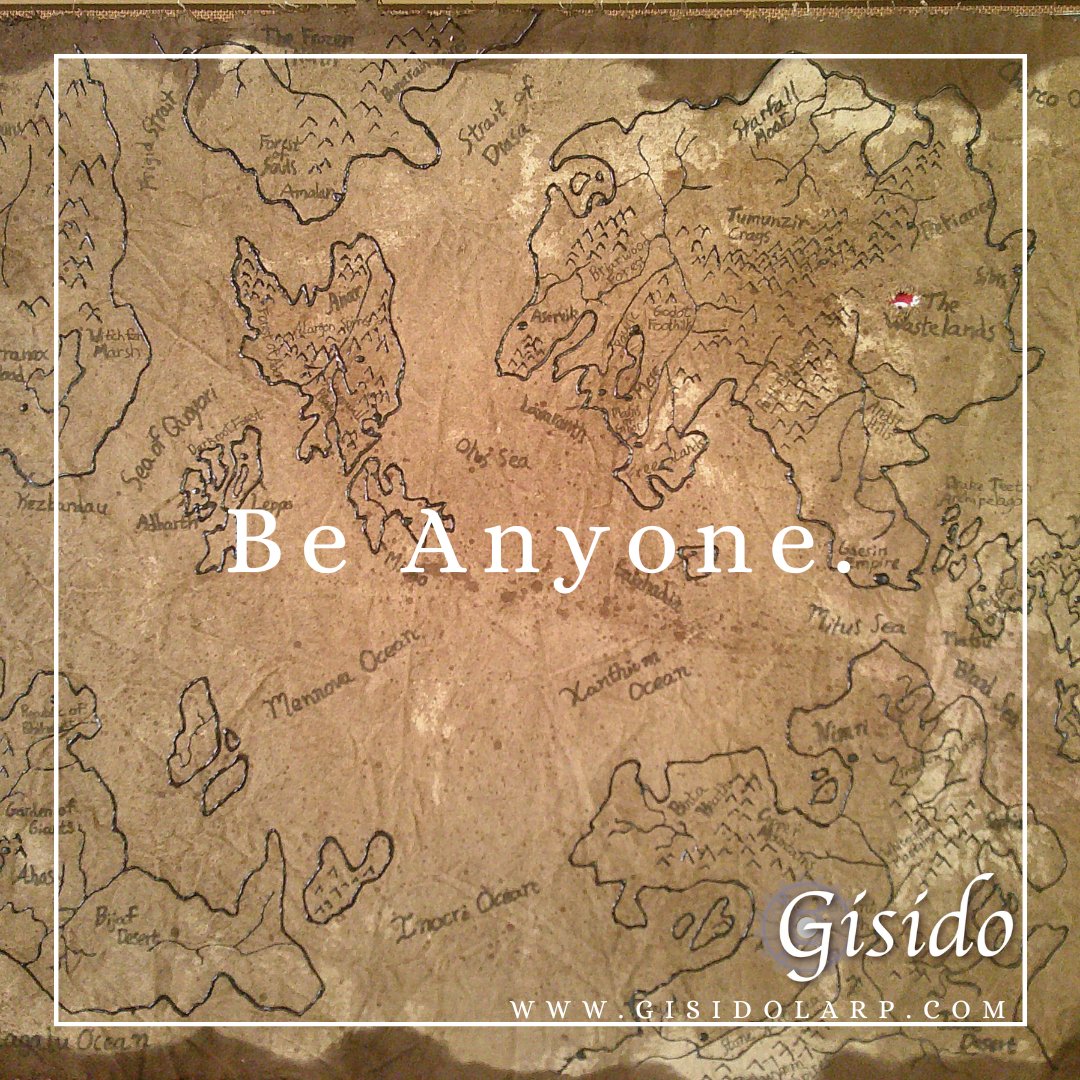 GisidoLARP's tweet image. In a world where you could be anyone or anything you can imagine, who would you be?

#DoAnything #BeAnyone #Gisido #LARP #Ohio
gisidolarp.com