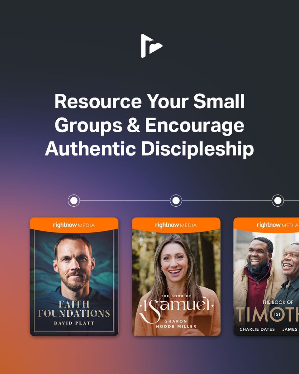 RightNowMedia's tweet image. New Bible Study Roadmaps just dropped! 🙌📖
Whether you're leading adults, men, women, or youth, these ready-made discipleship plans make it easy to study the Bible together, all year long.
Get started: rnow.me/biblestudy-roa…