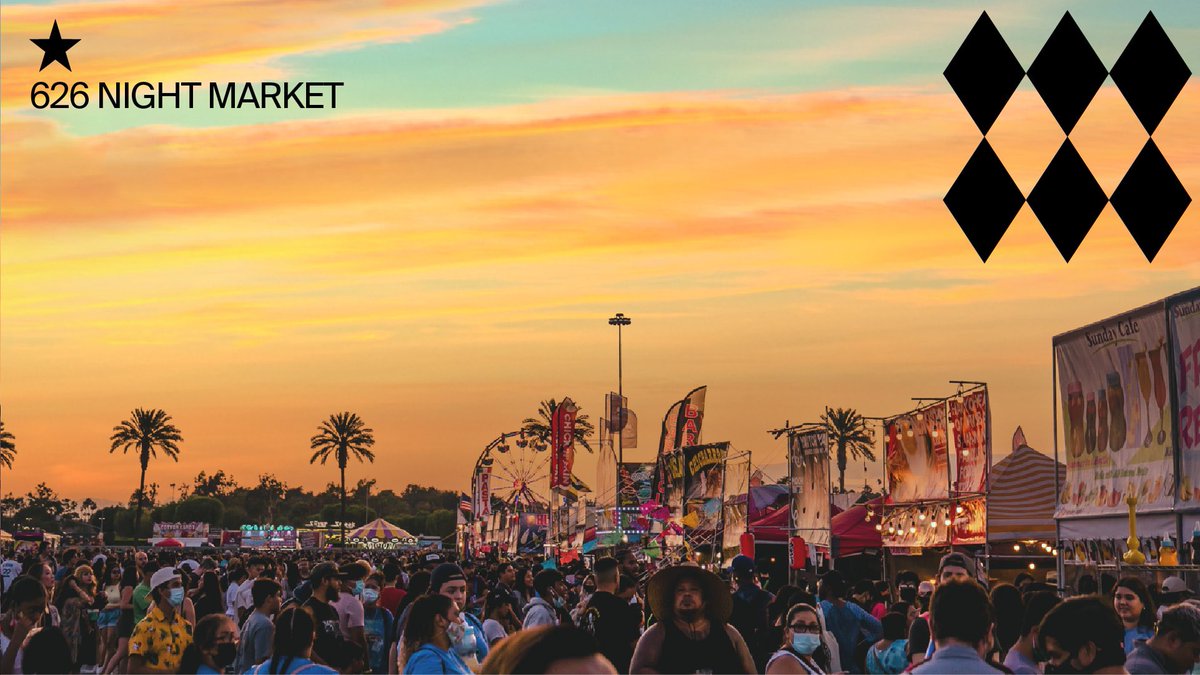 Get ready to eat, shop, and vibe! 🎉
Join us at Santa Anita Park this weekend for the 626 Night Market, featuring your favorite food vendors, live entertainment, and more. Don’t miss the ultimate summer hangout!

📅 This weekend — see you there!
📍 Event details: