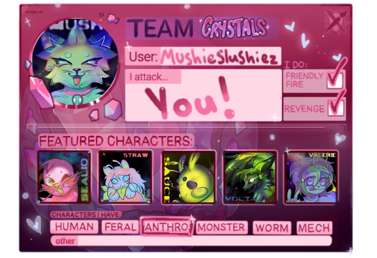 ☆sleepy™ (@_sleepybees) on Twitter photo #artfight 2025 is here! leave your artfight username down below! expect to be hit! artfight.net/~mushieslushiez ☆
(Icons by <a href="/zor4l1na/">zoralina | COMMS OPEN</a>)
#art #digitalart #furryart #freeart #drawing #furrydrawing #furries #fursona #fursonart #fursuit #freebie #free #artmoots #artfight 2025 is here! leave your artfight username down below! expect to be hit! artfight.net/~mushieslushiez ☆
(Icons by <a href="/zor4l1na/">zoralina | COMMS OPEN</a>)
#art #digitalart #furryart #freeart #drawing #furrydrawing #furries #fursona #fursonart #fursuit #freebie #free #artmoots