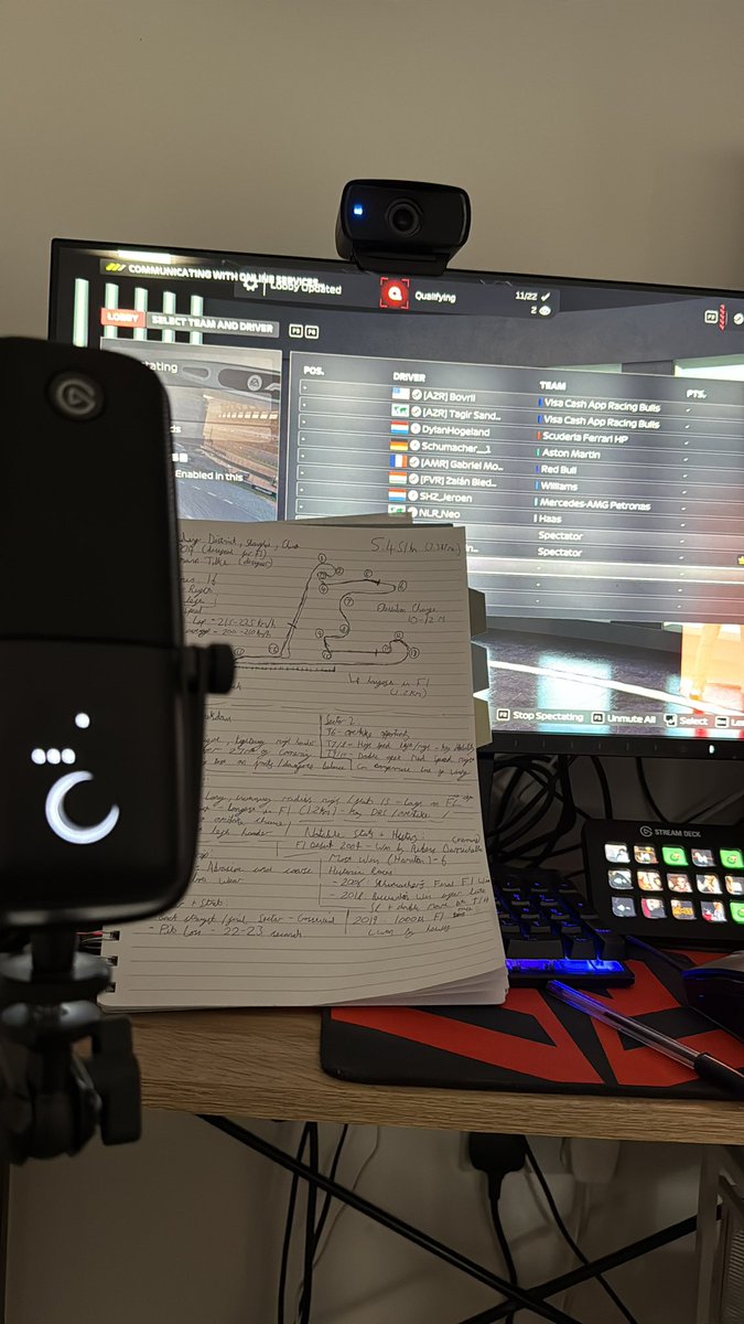 Alex Bagnall (@abcommentary) on Twitter photo Commentary notes at the ready as <a href="/fzr_esports/">FZR E-Sports Championship</a> Round 2 will begin in a few moments time!
Come join us for some more fantastic action โฌ๏ธ
twitch.tv/fzrracing Commentary notes at the ready as <a href="/fzr_esports/">FZR E-Sports Championship</a> Round 2 will begin in a few moments time!
Come join us for some more fantastic action โฌ๏ธ
twitch.tv/fzrracing